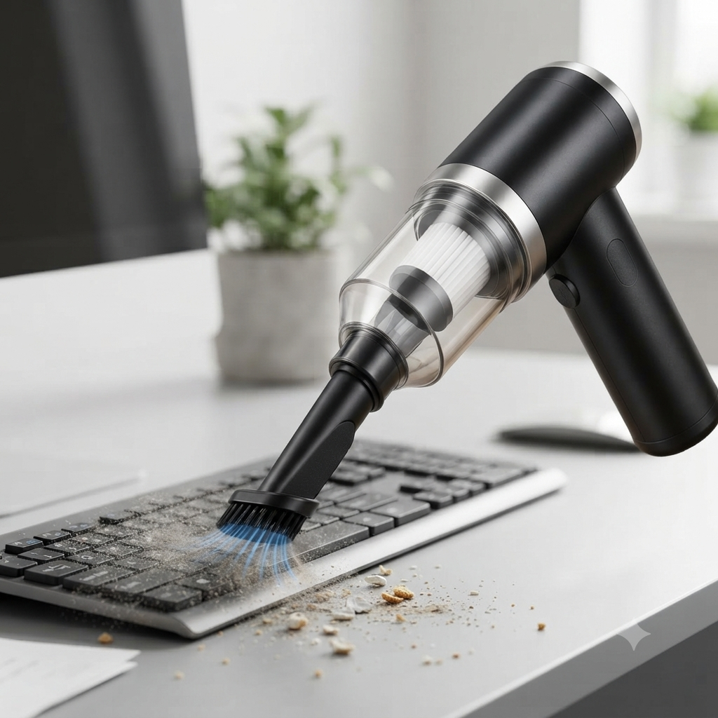 Cordless Mini Vacuum Cleaner - The Easy Living
