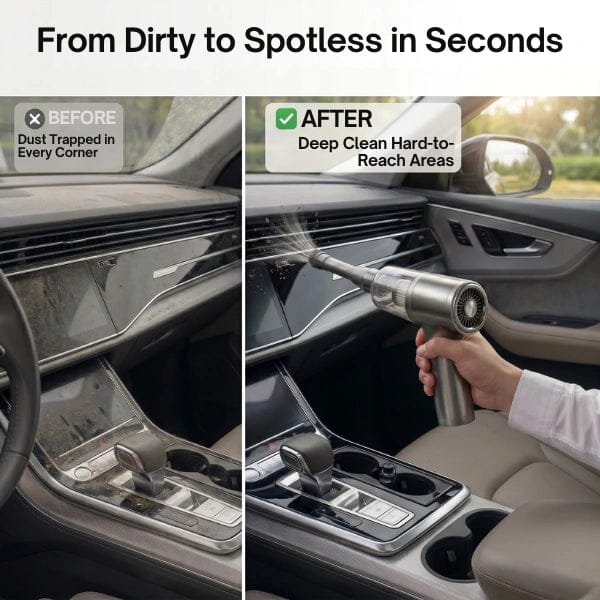 Cordless Mini Vacuum Cleaner - The Easy Living