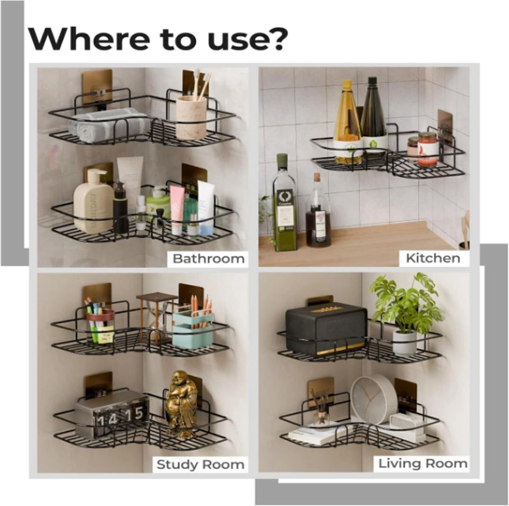 Multi-Purpose Corner Shelf