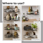 Multi-Purpose Corner Shelf