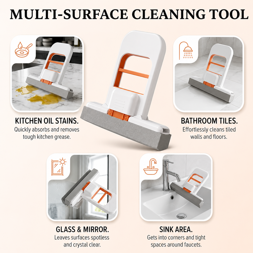 Mini Foldable Desktop Sponge Mop - The Eesy Living